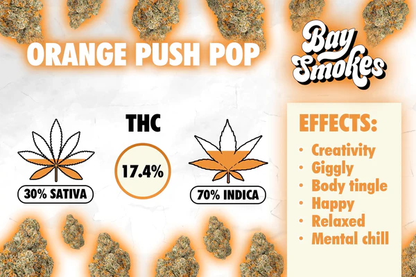 Orange Push Pop- THCa Flower